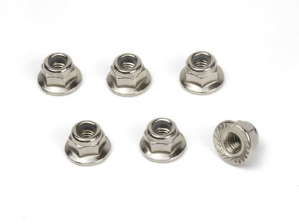 BlackZon - M4 Flanged Lock Nuts (6pcs) for Vyper - Hobby Recreation Products