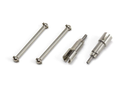 BlackZon - Rear Axle and Drive Shafts (Steel/2pcs) for Spryte Turbo - Hobby Recreation Products