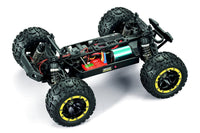 BlackZon - Slyder MT Turbo 1/16 4WD 2S Brushless Monster Truck - Yellow - Hobby Recreation Products