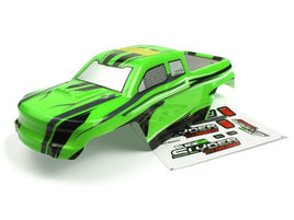 BlackZon - Slyder MT Turbo Body (Green/Black) - Hobby Recreation Products