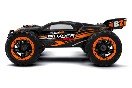 BlackZon - Slyder ST Turbo 1/16 4WD 2S Brushless Stadium Truck - Orange - Hobby Recreation Products