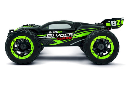 BlackZon - Slyder ST Turbo 1/16 4WD RTR 2S Brushless Stadium Truck - Green - Hobby Recreation Products