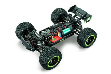 BlackZon - Slyder ST Turbo 1/16 4WD RTR 2S Brushless Stadium Truck - Green - Hobby Recreation Products