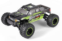 BlackZon - Smyter MT Turbo 1/12 4WD RTR 3S Brushless Monster Truck - Green - Hobby Recreation Products