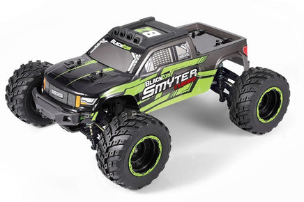 BlackZon - Smyter MT Turbo 1/12 4WD RTR 3S Brushless Monster Truck - Green - Hobby Recreation Products