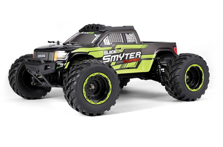 BlackZon - Smyter MT Turbo 1/12 4WD RTR 3S Brushless Monster Truck - Green - Hobby Recreation Products