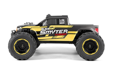 BlackZon - Smyter MT Turbo 1/12 4WD RTR 3S Brushless Monster Truck - Yellow - Hobby Recreation Products