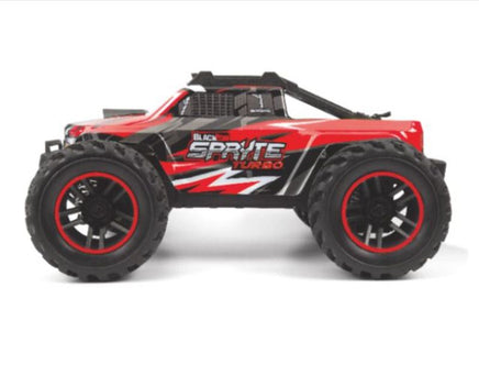 BlackZon - Spryte MT Turbo 1/20 4WD Electric Monster Truck - Red - Hobby Recreation Products