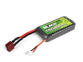 BlackZon - Turbo Smyter Battery Pack (LiPo 7.4V, 1600mAh), w/T-Plug - Hobby Recreation Products