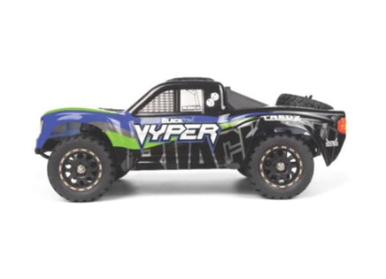 BlackZon - Vyper SC 1/16 4WD Electric - Blue/Green - Hobby Recreation Products