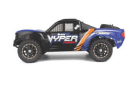 BlackZon - Vyper SC Turbo 1/16 4WD Electric 2S Brushless - Blue/Orange - Hobby Recreation Products