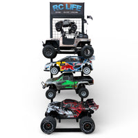 Bold R/C - 1/10 RC Car and Truck 4 Tier Pit/Display Stand