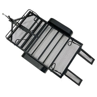 Bold R/C - 1/10 Scale Full Metal Car Hauler Trailer with LED Lights (Black) - Hobby Recreation Products