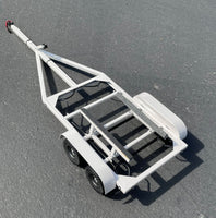 Bold R/C - 1/10 Scale Fully Adjustable Metal Boat Trailer with LED Lights (White) - Hobby Recreation Products