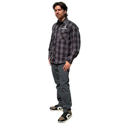 BOLSTGBKXL-Bold-Grey-black-Flannel-Shirt,