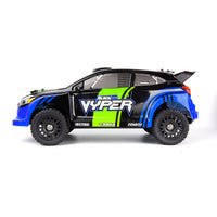 BlackZon - Vyper RX 1/16 4WD Rally Car - Blue/Green