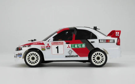 Carisma - GT24 2.0 Mitsubishi Lancer EVO 4 WRC, Brushed Motor Edition - Hobby Recreation Products