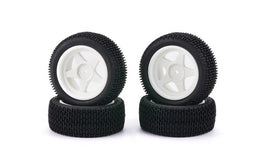 Carisma - M48S Dirt Spec Tire Set Mounted on 5 Spoke Wheel - Hobby Recreation Products