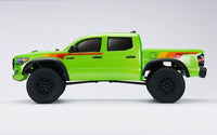 Carisma - SCA - 1E 2.1 Toyota Tacoma TRD Pro Rolling Chassis (Electric Lime) - Hobby Recreation Products