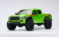 Carisma - SCA - 1E 2.1 Toyota Tacoma TRD Pro Rolling Chassis (Electric Lime) - Hobby Recreation Products