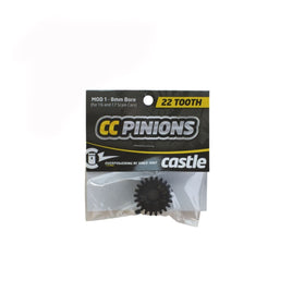Castle Creations - CC Pinion 22T - Mod 1 8mm Bore - Hobby Recreation Products