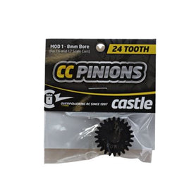 Castle Creations - CC Pinion 24T - Mod 1 8mm Bore - Hobby Recreation Products