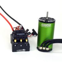 Castle Creations - Cobra 10, 6S Max, 25.2V Max, 8A Peak Bec, w/1412 - 3200KV Sensored Motor - Hobby Recreation Products