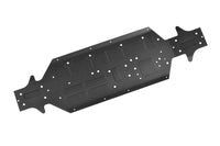 Corally - Chassis, SWB, SBX-825, Xtreme, Swiss Made 7075 T6, 3mm, Hard Anodised, Black, Made in Italy