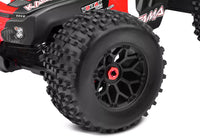 Corally - Off-Road 1/8 Monster Truck Tires - Gripper - Glued on Black Rims, 1 pair: Kagama, Punisher, Kronos,