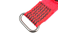 Corally - Pro Battery Straps - 300x20mm - Metal Buckle - Silicone Anti-Slip Strings - Red - 2 pcs