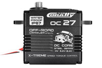 Corally - OC-27 HV Digital Servo, 5-8.4V, IP-67, Core DC Motor, Steel Gear, Ball Beared, Full