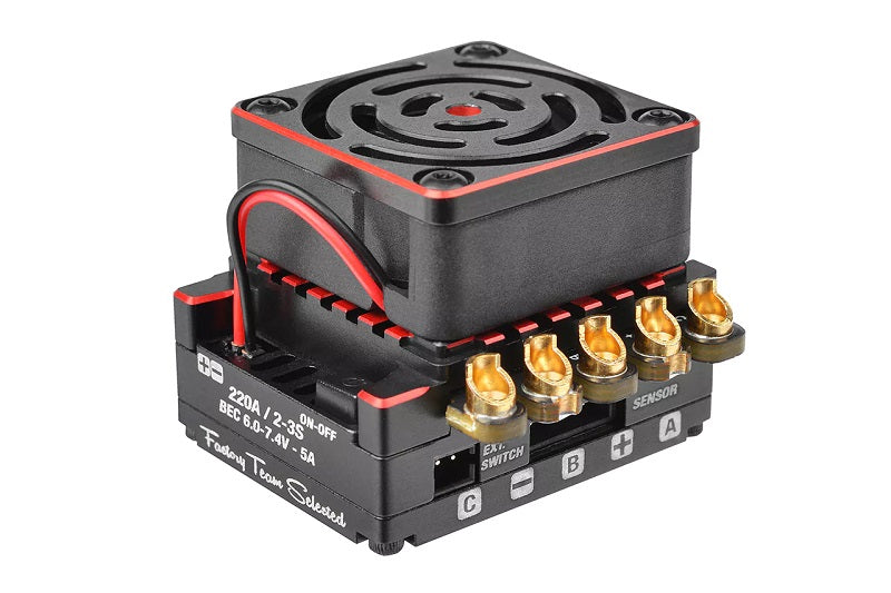 CMM-10 Racing Controller - 2-3S - 220A - BEC 6-7.4V 5A -| Hobby ...