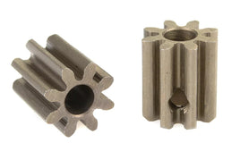 Corally - 32 DP Pinion - Short - Hardened Steel - 8 Teeth - Shaft Dia. 3.17mm - Hobby Recreation Products
