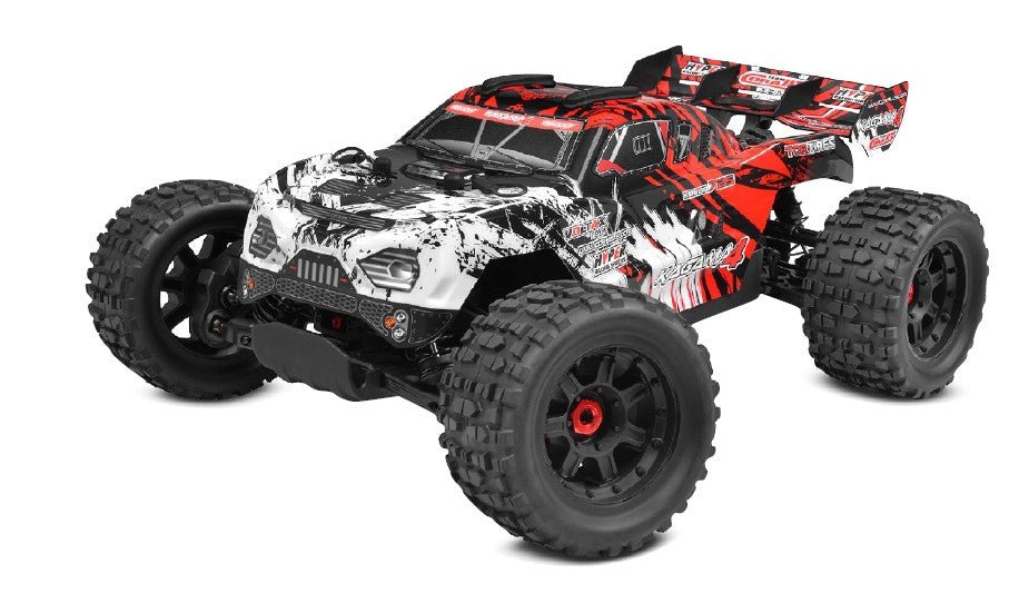 カオヨリナカミ Kagama 4 XL4S Monsterr Truck, RTR Version, Red| Hobby Recreation