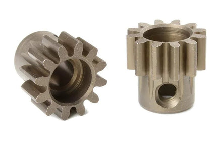 Corally - M1.0 Pinion - Short - Hardened Steel - 12 Teeth - Shaft Dia. 5mm - Hobby Recreation Products