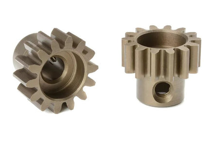 Corally - M1.0 Pinion - Short - Hardened Steel - 14 Teeth - Shaft Dia. 5mm - Hobby Recreation Products