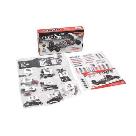 Corally - SSX - 125 - Carbon Chassis - Hobby Recreation Products