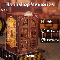 Cutebee - Bookshop Memories Book Nook - Hobby Recreation Products