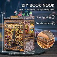 Cutebee - Fantasy Plant Shop Book Nook - Hobby Recreation Products