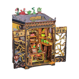 Cutebee - Fantasy Plant Shop Book Nook - Hobby Recreation Products