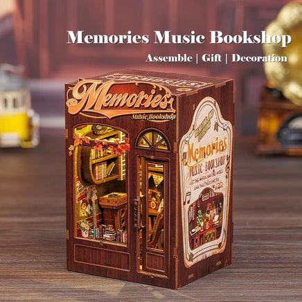 Cutebee - Memories Music Bookshop Book Nook - Hobby Recreation Products