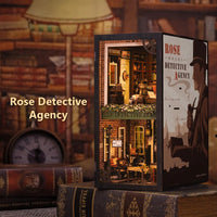 Cutebee - Rose Detective Agency Book Nook - Hobby Recreation Products