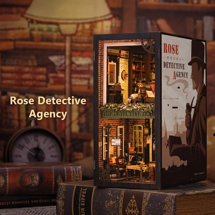 Cutebee - Rose Detective Agency Book Nook - Hobby Recreation Products
