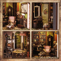 Cutebee - Rose Detective Agency Book Nook - Hobby Recreation Products