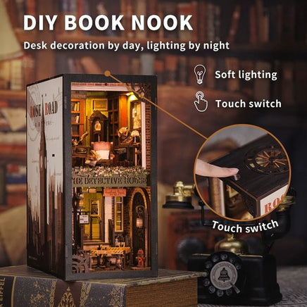 Cutebee - Rose Detective Agency Book Nook - Hobby Recreation Products