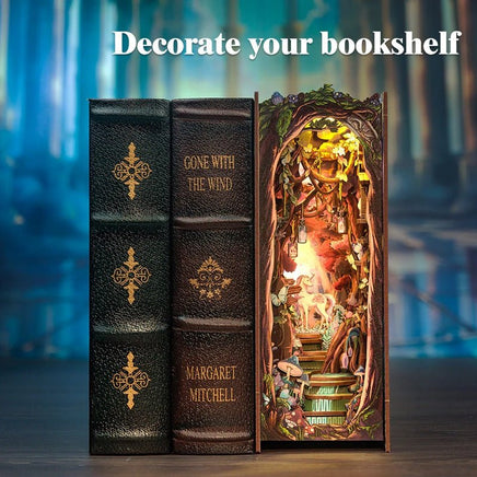 Cutebee - The Grace of Forest Book Nook - Hobby Recreation Products