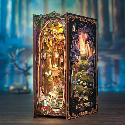Cutebee - The Grace of Forest Book Nook - Hobby Recreation Products