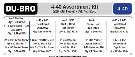 DUBAK101-4-40-Hardware-Assortment-Kit,
