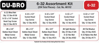 DUBAK102-6-32-Hardware-Assortment-Kit,