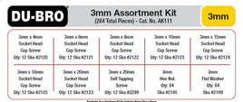 DUBAK111-3mm-Hardware-Assortment-Kit,